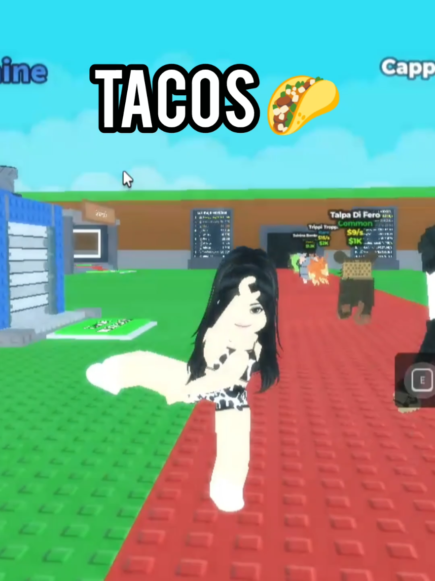 Horarios confirmados para este martes de tacos 🌮 #fyp #roblox #robloxfyp #sammy #games #gaming #stealabrainot #juegos 