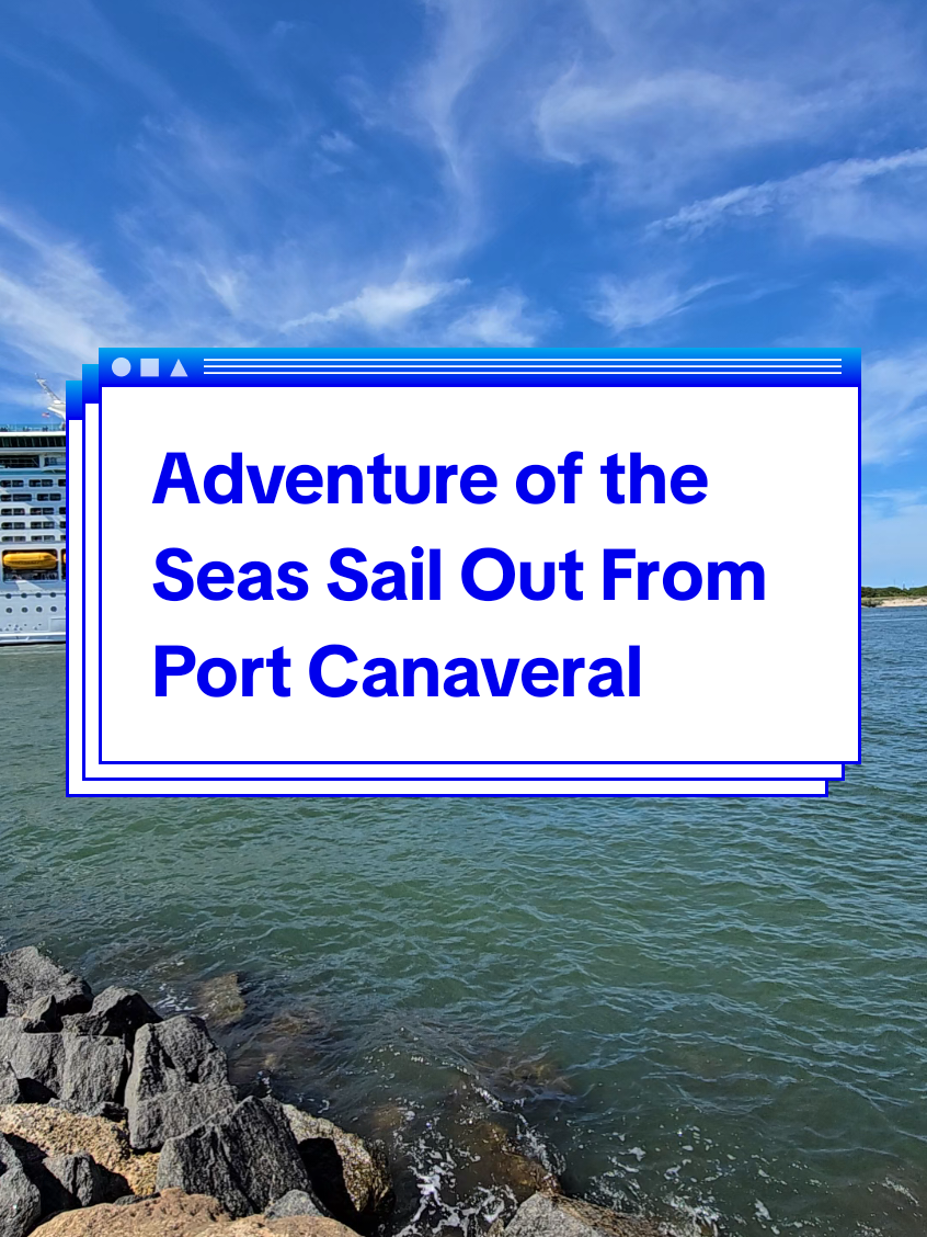 Adventure of the Seas is currently doing 7 night sailings out of Port Canaveral. Want to sail, hit me up for extra perks! #cruise #cruiseship #cruisevacation 