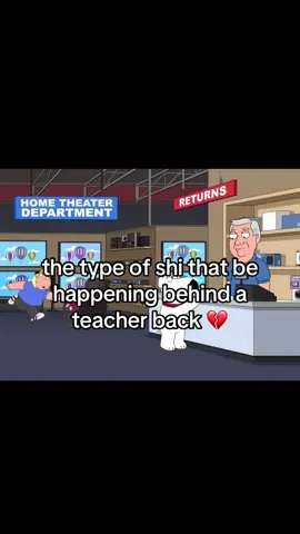 its like teachers be too focused about the assignment #school #familyguy #memes #fyp #xyzbca 