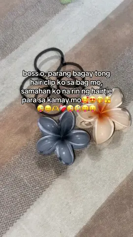 #fypppp #hairclip #hairtie #xyzbca #epwaypii #foryou boss o
