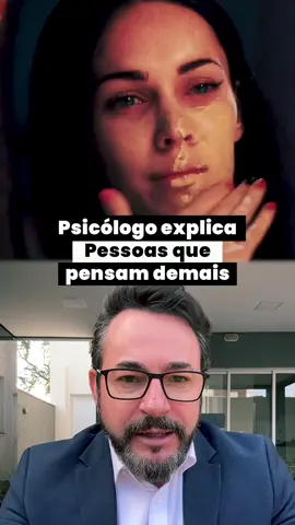 “Pessoas que pensam demais.” #psicologia #terapia #pensamento #cura #mulheres
