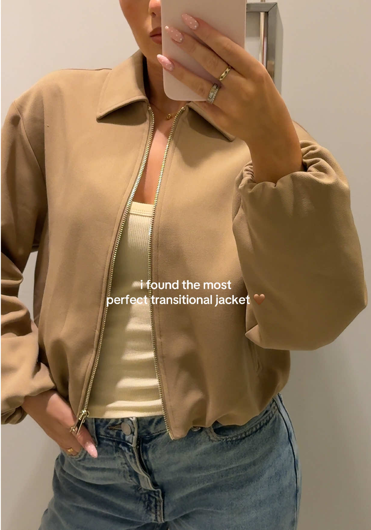 your sign to get THE new zara jacket!! 🤌🏼🤎🤎 wow! #zara #zaraoutfit #zarafinds #zaratryon #zarajacket 