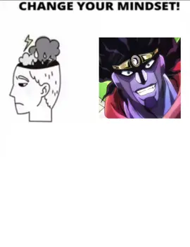 star platinium:ora #fyp #jojo #jojosbizarreadventure #meme #changeyourmindset 
