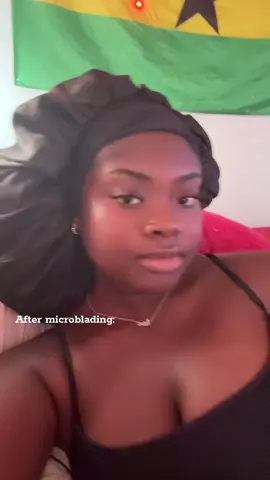 Literally one of the best decisions that I’ve ever made! It’s been about 3 weeks since I’ve gotten them done💕 now they stay done 24/7🤏🏾 #microblading 
