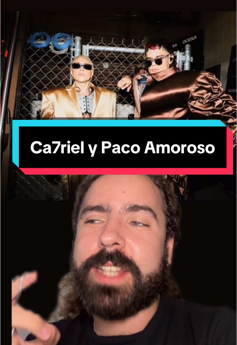 Son cine 🚬 El fenómeno de Ca7riel y Paco es digno de estudiarse y soy genuinamente fan de la forma en que han usado el torbellino de fama que les dio el Tiny Desk. Se ganaron el éxito que tienen ahorita, y definitivamente se ganaron mi curiosidad. #ca7rielypacoamoroso #ca7riel #pacoamoroso #papota #tinydesk #tour 