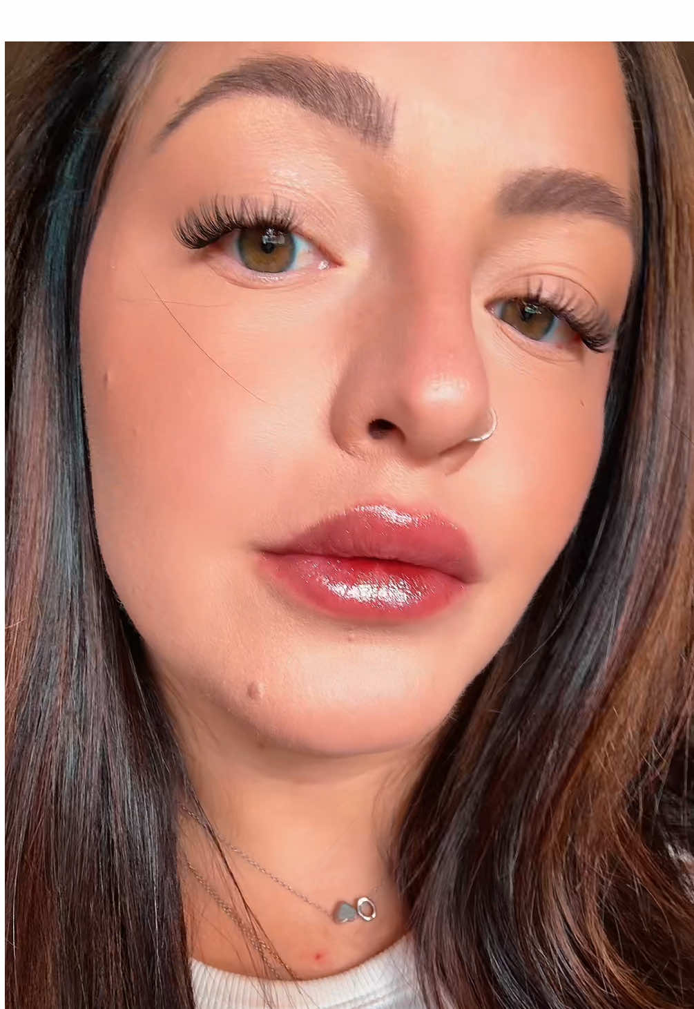 This has become the ONLY lip I’ll wear! #lipstain #lipstainviral #lipcombotutorial 