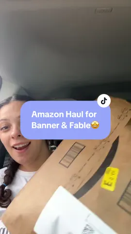 Amazon haul for #bannerandfable ! #banner #custombanners #amazonfinds #bannerpainting 