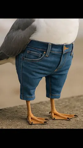 The only jeans made specifically for birds. #BirdJeans