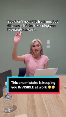 And it’s way more common than you think 😳 - ❌ The mistake?  Thinking your work will “speak for itself”	 You assume that if you work hard, people will notice and throw opportunities your way 🤷🏼‍♀️ Why is this a problem? The workplace is an attention economy. People are busy. Unless you are intentionally demanding attention, it’s easy to go unnoticed. And only those who are seen as high-value get high-value opportunities.  ✅ How do you fix it? Build your personal brand. This means being INTENTIONAL about managing your reputation. 🖊️  Personal branding is so much more than just posting on social media. This also includes how you show up at work, in your teams, and when networking. When you intentionally develop your brand at work, your impact is packaged, promoted, and positioned so the RIGHT people see and appreciate it. 👏🏽👏🏽  When you don’t, you let others write your story, and they may not write it the way you want.  - Here are 4 ways to use your personal brand to take control of your career: 1️⃣ Clarify the 2-3 skills that you want to be known as the expert in (e.g., conceptual problem solving, executive-level presentations) 2️⃣ Document your wins and link them to the things you listed in step 1 3️⃣ Share your wins - in town halls, performance reviews, EOW emails, 1-on-1s  4️⃣ Stay consistent consistency in how you show up - align all your decisions and actions with your brand so people instantly associate you with your value  - Your personal brand is the difference between staying stuck, and taking back control of your career trajectory. Follow and I’ll teach you how! Love, Dr. Sarah Rav 💖💖 - #jobpromotion #careergrowth #careertips #personalbranding #womeninbusines  