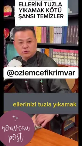 🌌 Ellerini tuzla ovarak yıkamak, binlerce yıldır kötü şansı kırmak ve ruhu arındırmak için kullanılan güçlü bir ritüeldir. 🧂 Tuz, sadece bir mineral değil; toprağın, denizin ve evrenin şifa taşıdır. ✨ Avuçlarından akan suyla birlikte tüm negatif titreşimler akar gider, yerini saf bir ışık ve huzur doldurur. 🔮 Ellerini tuzla yıkarken, kalbinden şu niyeti geçir: “Üzerimdeki tüm ağırlıklar, karanlıklar ve talihsizlikler şimdi benden uzaklaşsın.” 🌟 Ve işte o an, ruhun yeniden doğmuş gibi hafifler… #ritüel #arınma #enerjitemizliği #spirituel #kötüşans