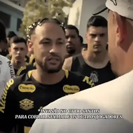 Torcida Do Santos Invade CT para cobrar Neymar e os o utros jogadores... #viral #edit #santos #fy #neymar 