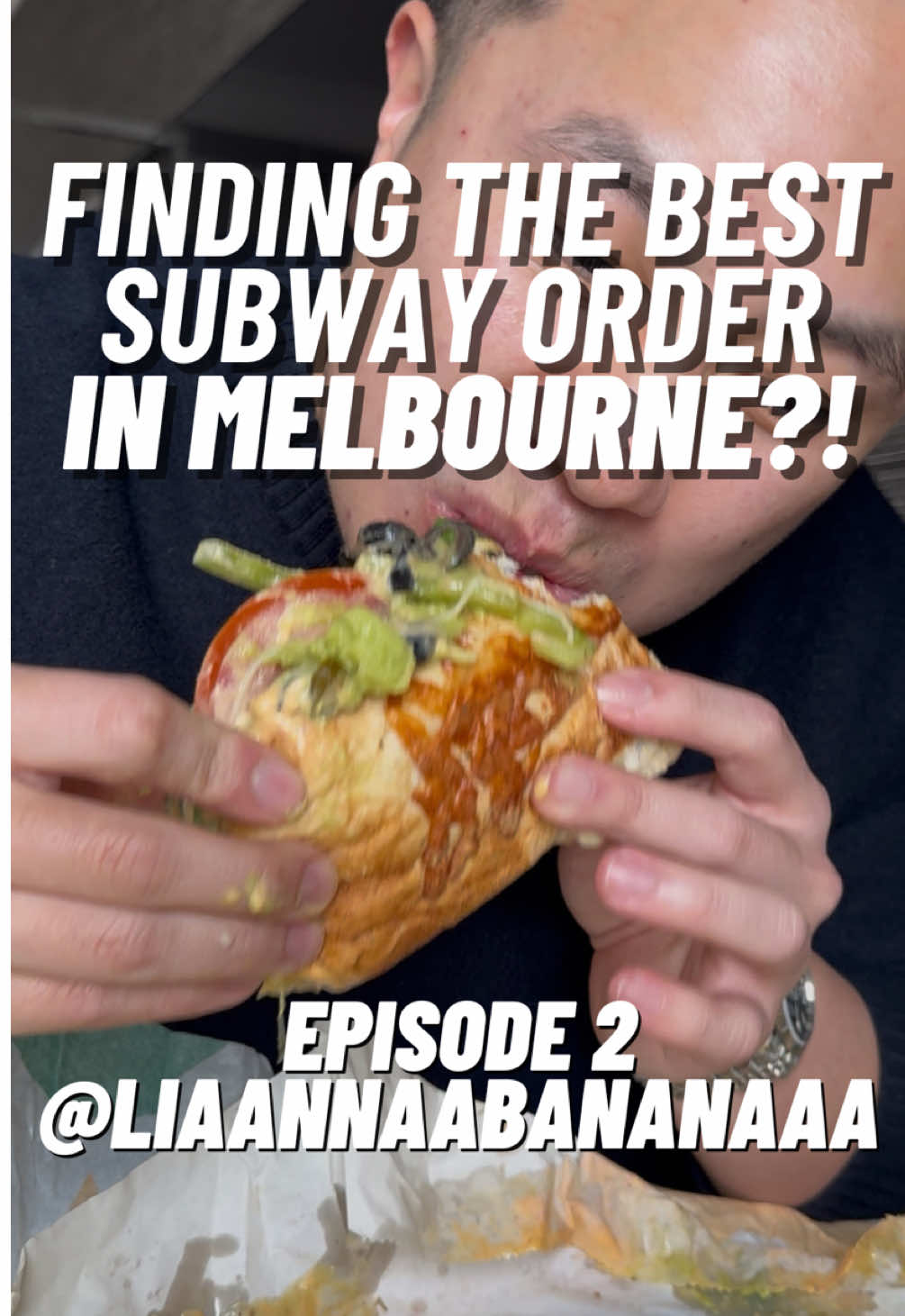 FINDING THE BEST SUBWAY ORDER IN MELBOURNE - EPISODE 2 That’s right, I will try YOUR Subway combination to find the BEST one, winner will have their next Subway shouted on me 🙏 We have an interesting submission today from one of you… Liana’s order: Italian herb & cheese, classic chicken & seafood sensation, mozzarella and cheddar cheese (half toasted), spinach, olives, avocado, tomato, capsicum, jalapenos, honey mustard & southwest sauce + salt and pepper Rating: 3/5 SUBWAY LEADERBOARD  1. Pat - 3.85/5 (Meatball) 2. Liana - (Seafood Sensation & Chicken) EAT WITH KEVIN DISCLAIMER [ ] paid invite [ ] invite ✅ self funded  #melb #melbourne #melbfoodie #melbournefoodie #subway
