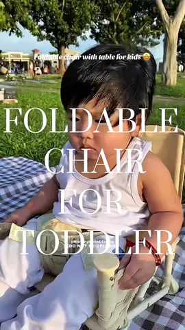 3 yrs na samin to pero until now buo pa din! #foldablechairforbaby #campingchairforbaby #chairforbaby 