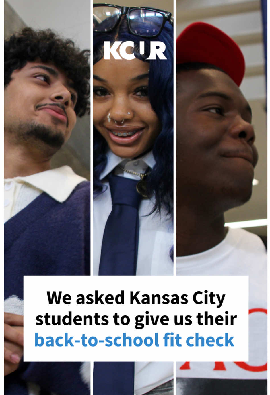It’s the first week back at school, and Kansas City students are throwing FITS. KCUR’s Education Reporter Jodi Fortino headed to Central High School (@Central Blue Eagles 🦅) to ask students about their personal style, and what they think makes a great back-to-school outfit.  “Dress how you want to, you feel me?” senior John Guinn-Hillmon told us. “Don't let nobody tell you (that) you can't dress a certain way because it's not enough or it's too much.”   🎤 Hosted by Jodi Fortino 🎬 Filmed and produced by Zach Perez 💻 Edited by Gabe Rosenberg #kansascity #throwingafit #fitcheck #backtoschool #highschool 
