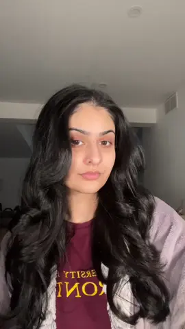 The hair fell out nicely ngl #grwmmakeup #grwmroutine #makeup 