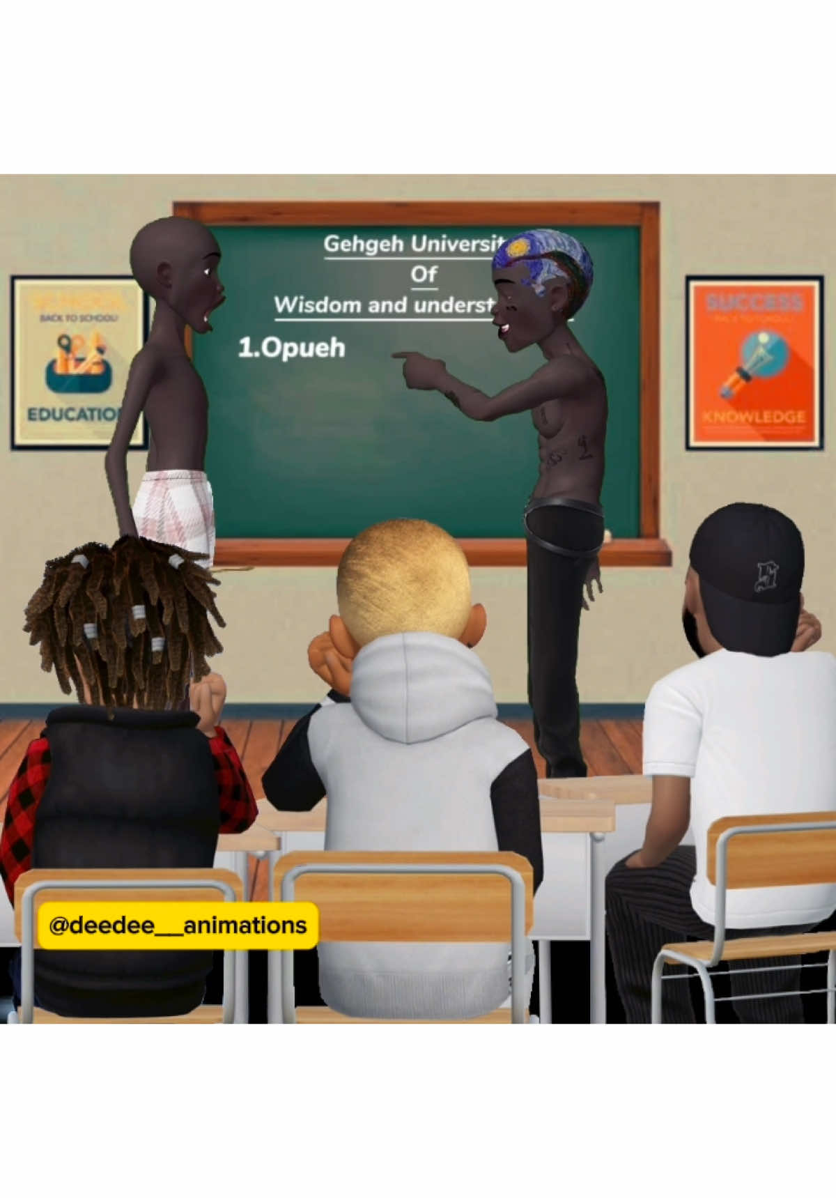 Portable don scatter Gehgeh ‘online class’ 🤣🔥 Who you dey follow now? #Portable #Gehgeh #OnlineClassDrama #TrendingNigeria #ViralVideo #TiktokNaija #NaijaEntertainment #deedeeanimations 