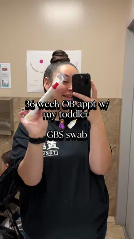 Baby is looking perfect & we’re 3 weeks out from our induction ✨ GBS swab was self so that was nice! Super quick and easy appt 🤰🏽 #pregnancy #appointment #36weekspregnant #pregnanttok #fyp 