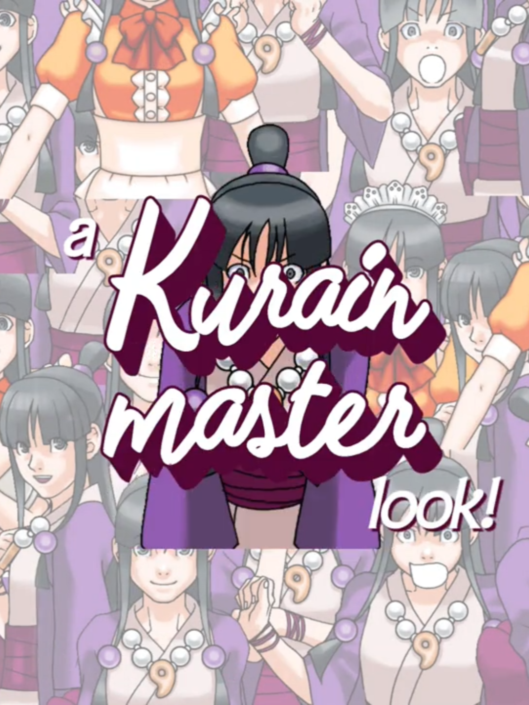 finally back to ace attorney edits with THE kurain master ever!! my nex AA edit for every case (next being Turnabout Goodbyes/1-4) should be soon, its taking a while haha [ TAGS : ] #aceattorney #aceattorneytrilogy #apollojustice #aceattorneyedit #mayafey #phoenixwright #pearlfey