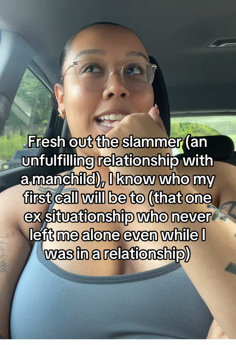 Not only was he my first call but he answered IMMEDIATELY🙂‍↕️ #fypシ #foryou #breakup #swifttok #freshouttheslammer 