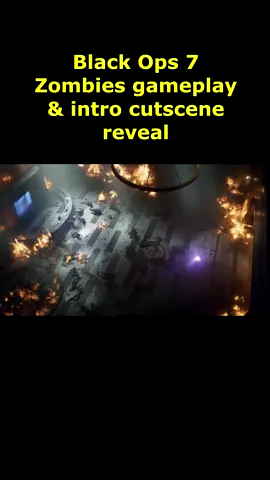 New Black Ops 7 Zombies gameplay reveal and intro cutscene teaser #callofduty #blackops6 #blckops7 #bo7 #bo6zombies #cod #codwarzone #callofduty #blackops7 #bo7 #menendez