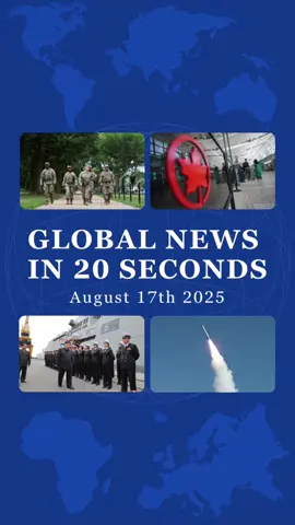 Global News in 20 Seconds - Tuesday, August 19th, 2025  - All links to the stories are in the bio, stories below:  (🇨🇦 Canada) Air Canada ends cabin crew strike and resumes service after tentative deal. The union and airline reached an agreement ending the first flight attendants’ strike in 40 years, prompting gradual resumption of operations over the next week as flights resume and customers rebook. (🇺🇸 United States / Washington, D.C.) Additional Republican governors send National Guard troops to Washington in show of support. Governors from six states have deployed over 1,100 National Guard members to bolster President Trump's offensive against perceived crime and homelessness. (🇮🇱 Israel) Israel weighs Hamas' offer of 60‑day ceasefire for partial hostage release. Officials say Israel is considering an Egyptian‑ and Qatari‑backed proposal granting a temporary truce and the release of around 28 hostages in exchange for Palestinian prisoners. (🇺🇦 Ukraine) Ukraine’s air force reports 270 drones and 10 missiles launched by Russia overnight. In one of the largest strikes this month, Kyiv downed the majority but recorded attacks across 16 sites. (🇰🇵 North Korea) Kim Jong Un calls for rapid nuclear buildup amid joint U.S.–South Korea drills. Kim denounced Ulchi Freedom Shield exercises as war provocations and called for accelerated nuclear armament in reaction. (🇦🇺 Australia) Consumer confidence jumps in Australia with third rate cut of the year. A credit to rate cuts, sentiment rose sharply to the highest level since early 2022.  #news #breakingnews #worldnews #tiktoknews #trendingnews 