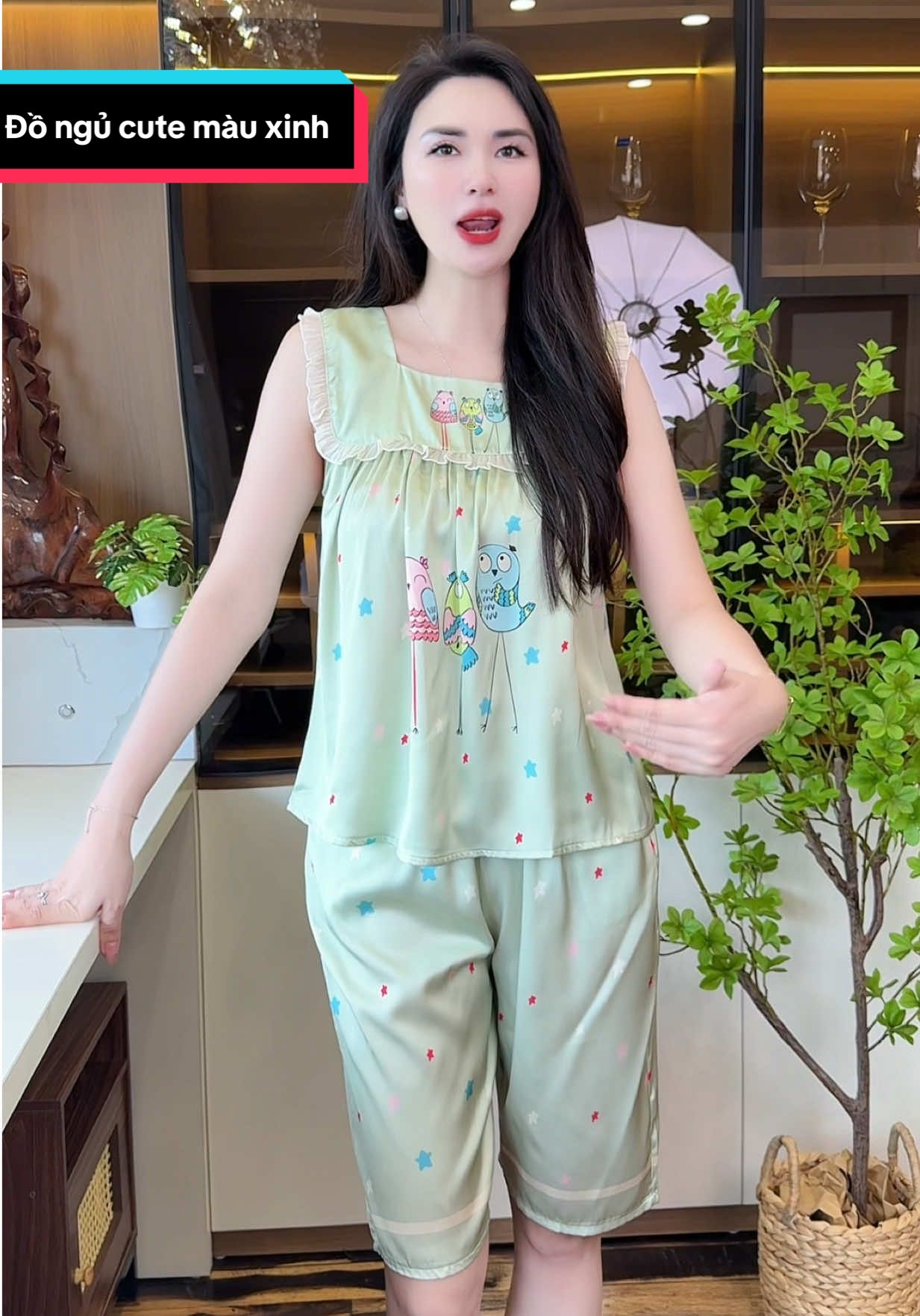 Đồ ngủ mặ có nhà xinh mà thoải mái lắm nè #thudongxudaily #review #dongu #dobo #dobomacnha 