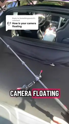 Replying to @Somethingsweird it’s not floating I use the camera mount #fyp #cartok 