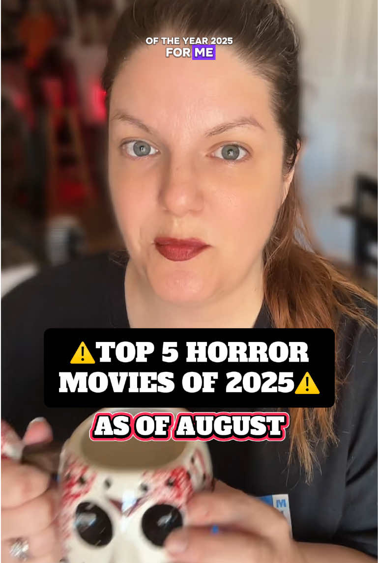 ⚠️WAIT TILL THE END FOR MY #1 OF 2025 SO FAR! Top 5 Horror Movies of 2025 (as of August)⚠️ 🍿👻FOLLOW FOR ALL THINGS HORROR  #top5  #horrormovies  #fyp  #movierecommendations 
