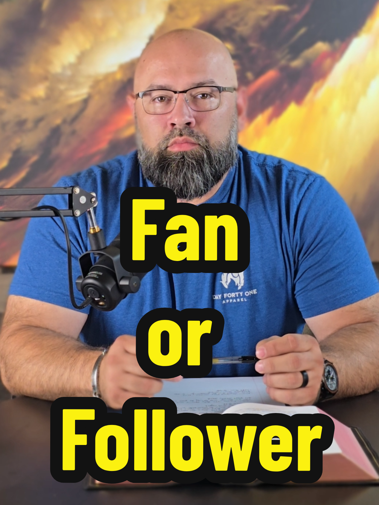 Are a fan of Jesus or just a follower?
