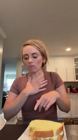 Egg salad gone wrong #mukbang #eggsalad #fyp #MomsofTikTok #foryou 