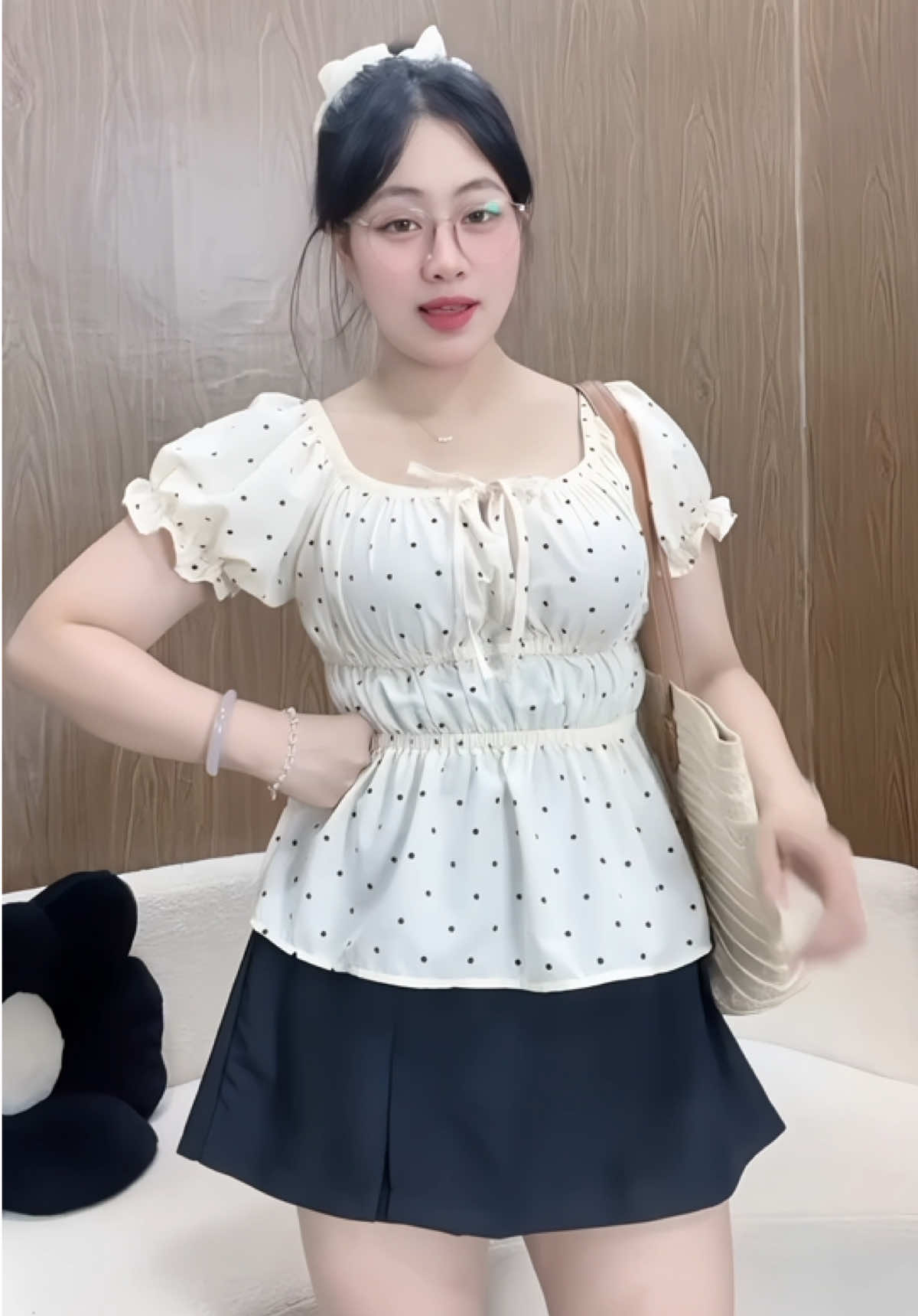 Áo kiểu bigsize dễ thương, áo kiểu bigsize giá rẻ , áo kiểu bigsize nữ #ươc_duoc_len_xu_huong #conhobigsize #thoitrangbigsize #aokieu #chubbygirl 