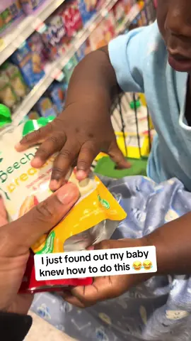 I guess he watched mommy shop too much 🤣😭I was wondering why he was yelling at me everytime I grabbed something and he immediately grabbed and dropped it in the cart😭😭😭 #fy #babytiktok #momtok #toddlers #MomsofTikTok 