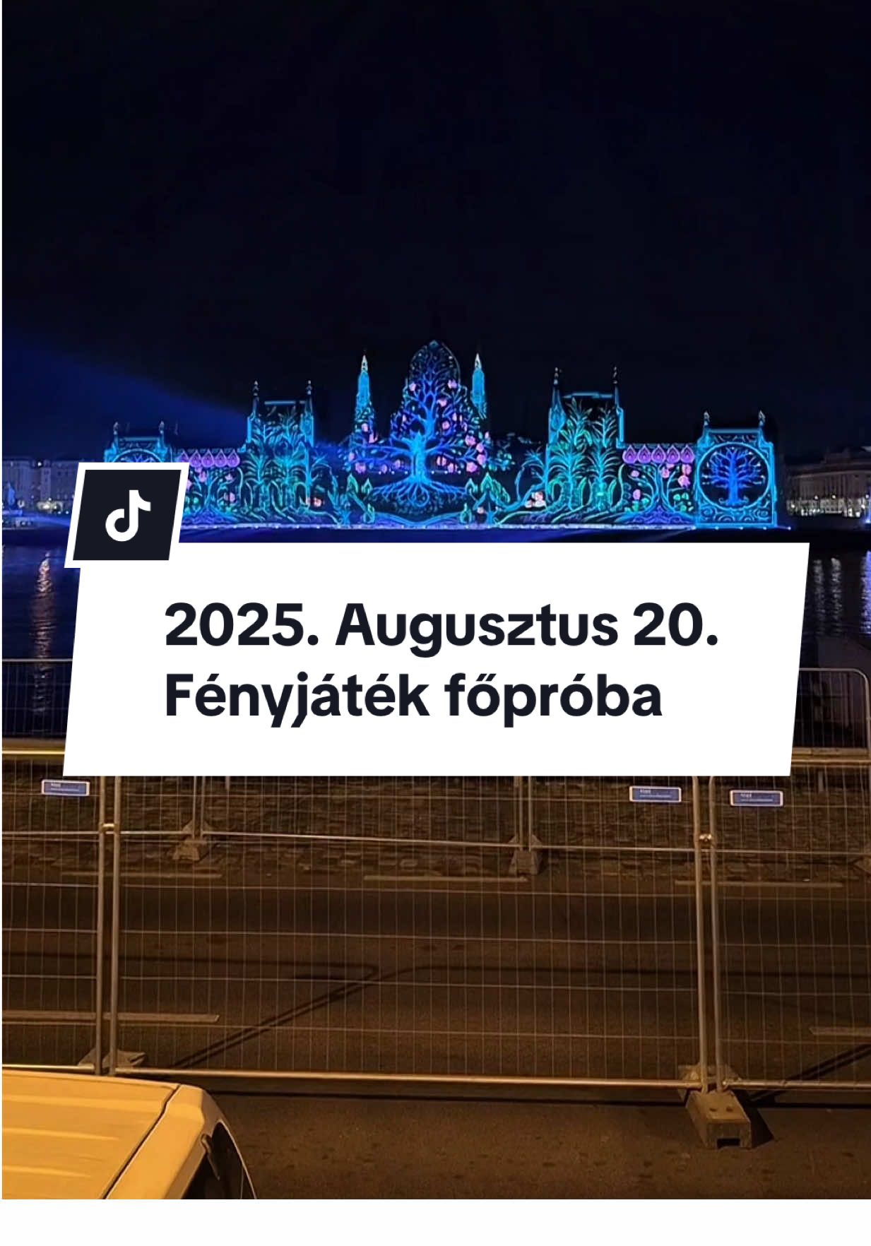2025. Augusztus 20. Fényjáték főpróba #augusztus20 #parlament #ünnep #államalapítás #2025 