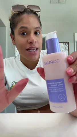 Tight and smooth belly cream #postpartum #bellycream #gopure 