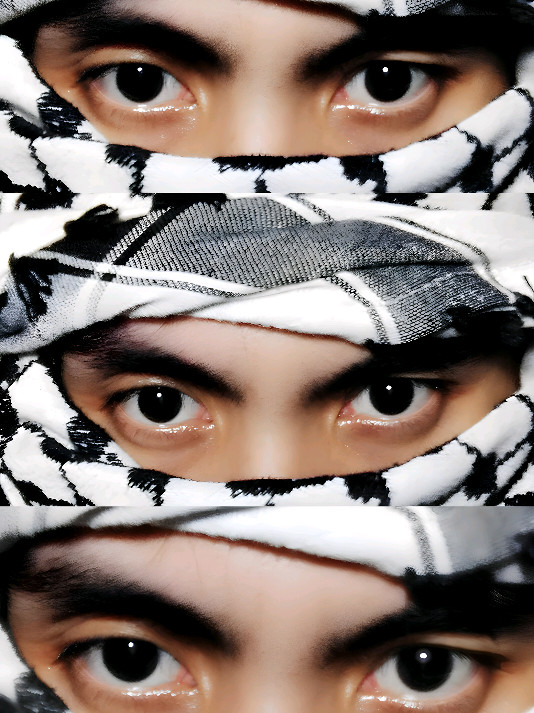 Me + Keffiyeh = 🥶 aura farming cik😹 #shemagh #aesthetic #keffiyeh #xyzbcafypシ #huntereyes 