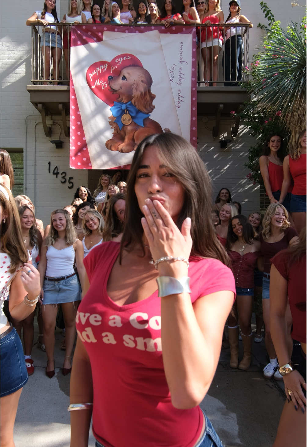 Kisses for MC ‘25!💋 xoxo, Blythe, the recruitment director💌 #sorority #recruitment #uofa #arizona #kkg 