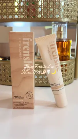 Moon Milk in a lip balm?! Are you joking.. I need 10000 more 🥛🌙 @BEING FRENSHE  #lipbalm #makeup #beauty #beingfrenshe #perfume 