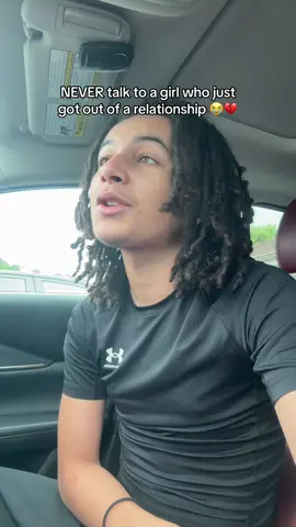 you gon break ya heart talkin to a girl who just got out of a relationship 😂 #fy #fyp #viral 