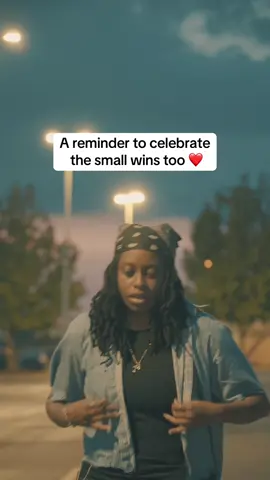 Sometimes you just gotta celebrate the small things….You were on time to work today? You made it to the gym? Paid your rent?  A win is a win. Im proud of you ❤️🫂 #DaishaMcBride #independentartist #relatable 