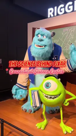 Step behind the scenes of Pixar before it’s gone! The Science Behind Pixar exhibition at the Connecticut Science Center is only here for two more weeks. From coding and robotics to animation and design, you’ll see exactly how Pixar brings their movies to life — and you’ll get hands-on with more than 50 interactive stations. Perfect for kids, families, Disney fans, and anyone who loves STEM. Don’t miss your chance to experience it before it closes September 1.  #HartfordCT #CTScienceCenter #PixarExhibit #STEMEducation 