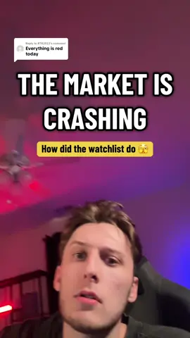 Replying to @RTR2023 The market is CRASHING … but, here’s how the watchlist did today ✅ #howtotrade #daytrading #stockstowatch #tradingeducation 
