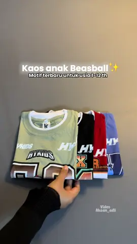Motif baru bun 🔥#kaos #kaosanak #hykids 
