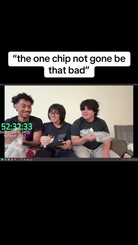“The One Chip not gone be That Bad” #onechip #hotchip #foodchallenge #twitch #pge4 