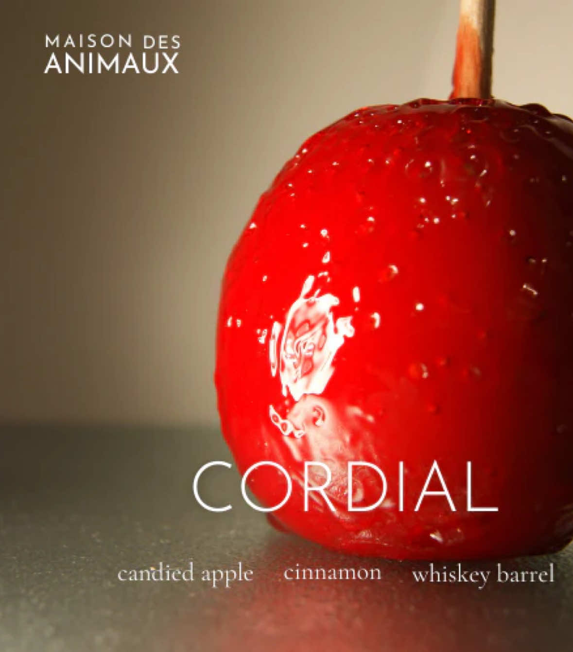 Maison des Animaux Part 1: Cordial—like caramel apple met cognac at the opera. Sweet? Yes. Childish? Never. 🍏🥃✨ #MaisonDesAnimaux #Cordial #FragranceTok #PerfumeReview#stayshiny