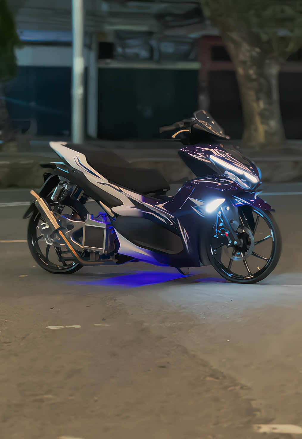 ganteng juga kata mamah #aerox155 #ring17style #CapCut #aeroxnew #aeroxmodifikasi 