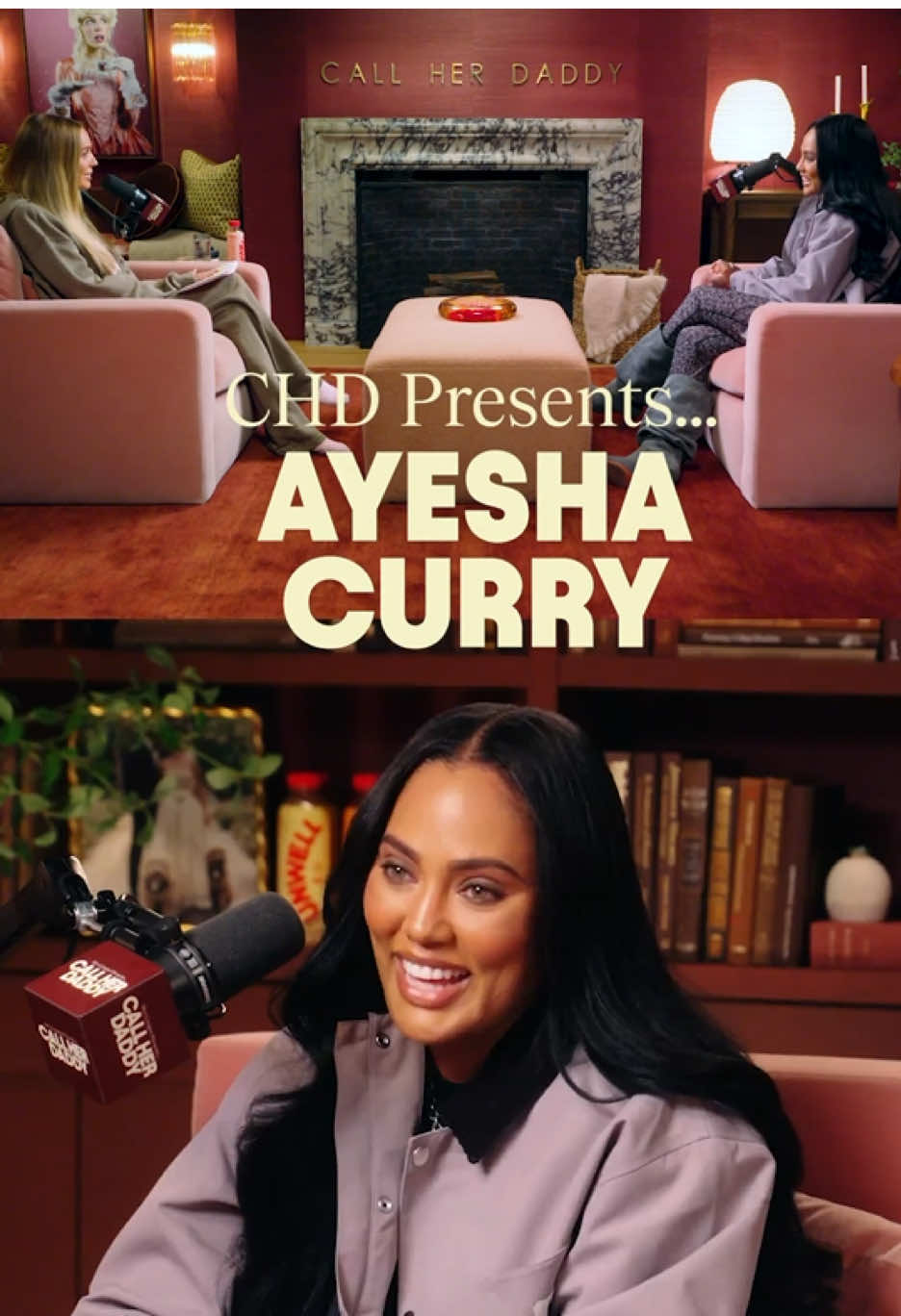 We’ve got @ayeshacurry in the studio 👏Ayesha opens up about motherhood impacting her identity, adapting to timeline changes, her relationship with Steph and navigating her early 20’s. WEDNESDAY