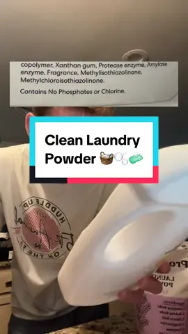 Cleaner swaps made easy #pronouncelaundrypowder 