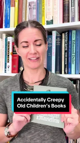 Accidentally Creepy Old Children’s Books in my Antiquarian Bookshop #BookTok #oldbooks #rarebooks #childrensbooks #classicbooks 