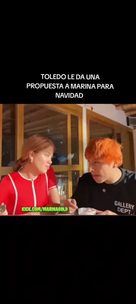 TOLEDO LE DA UNA PROPUESTA A MARINA PARA NAVIDAD #novela #caradecristian #kickperu #marinagold #toledo 