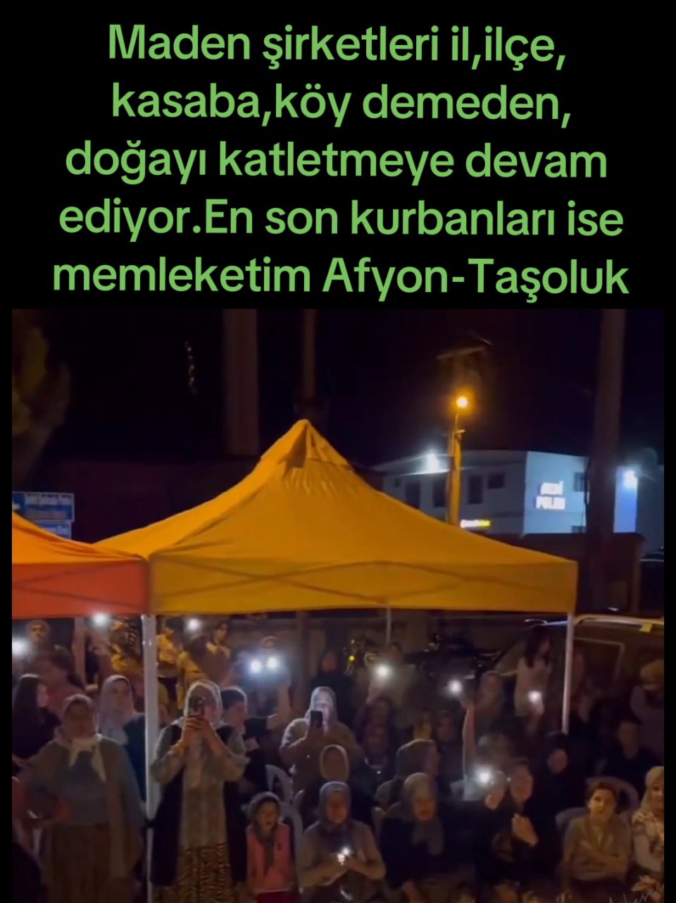 Maden şirketleri il,ilçe,kasaba,köy demeden,doğayı katletmeye devam ediyor. En son kurbanları ise malesef memleketim Afyon-Taşoluk. Diren Memleketim  #maden#afyon#memleket#direniş#keşfet